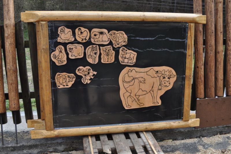 Zvířátka pro naučnou stezku pro děti