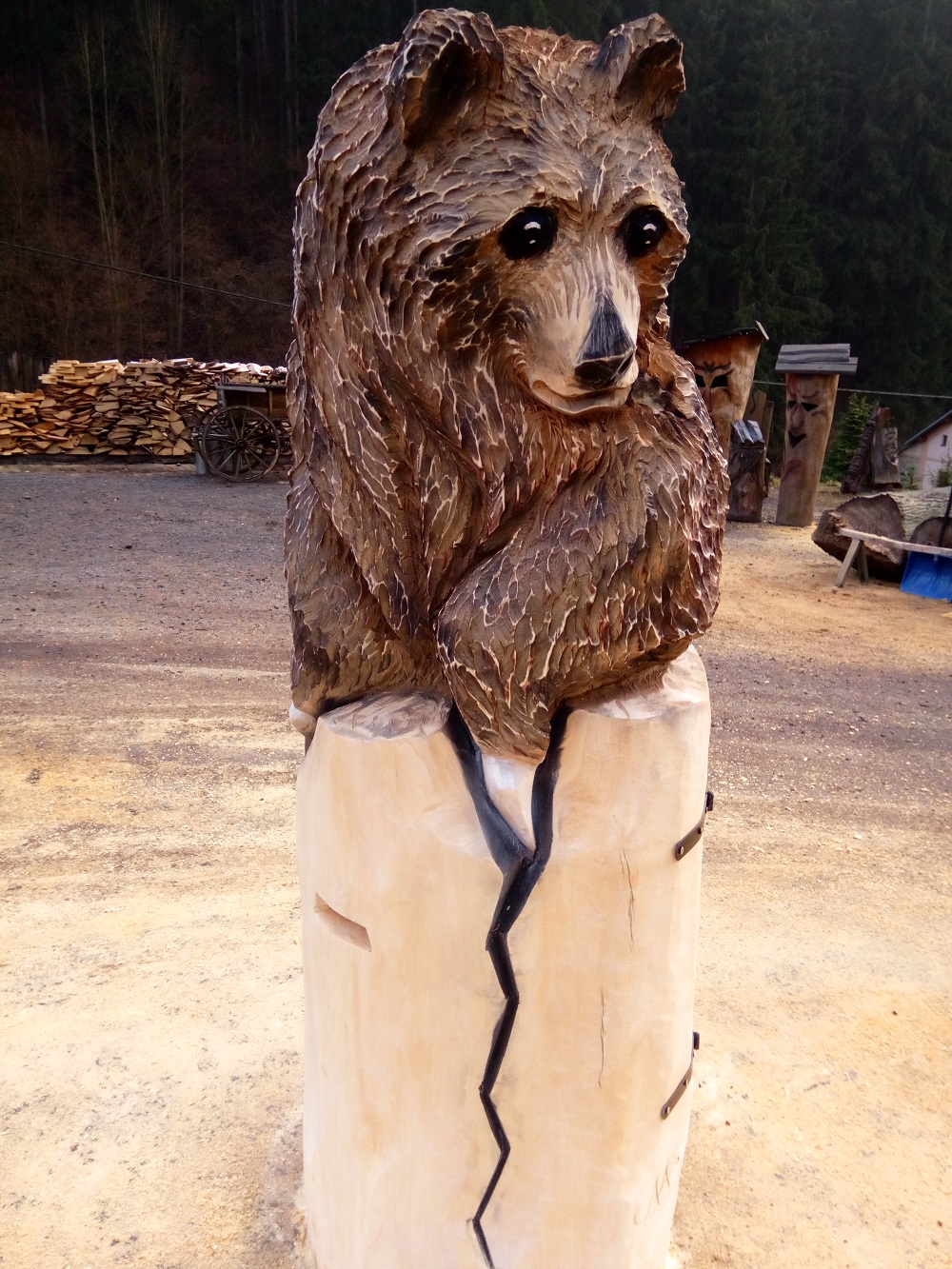 Klát -  tradiční včelí úl