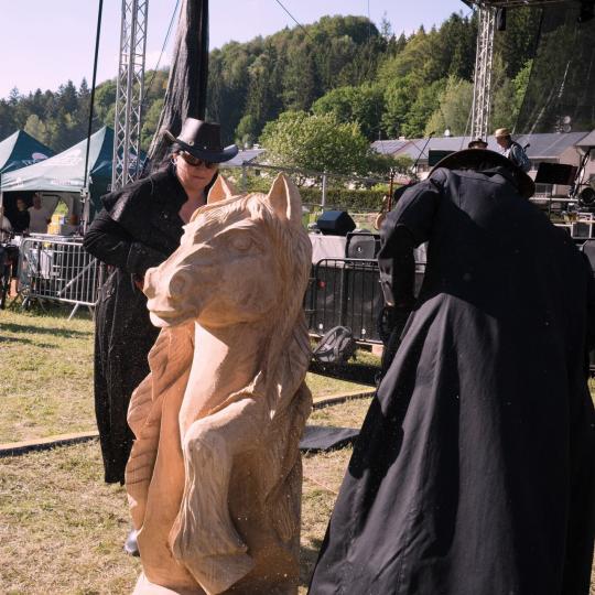 Řezbářská show